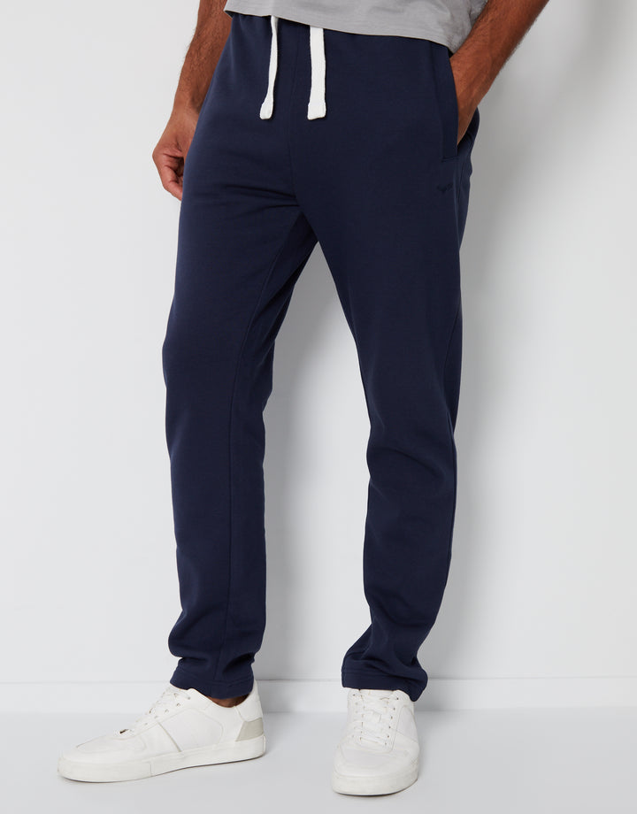 Navy Straight Leg Joggers