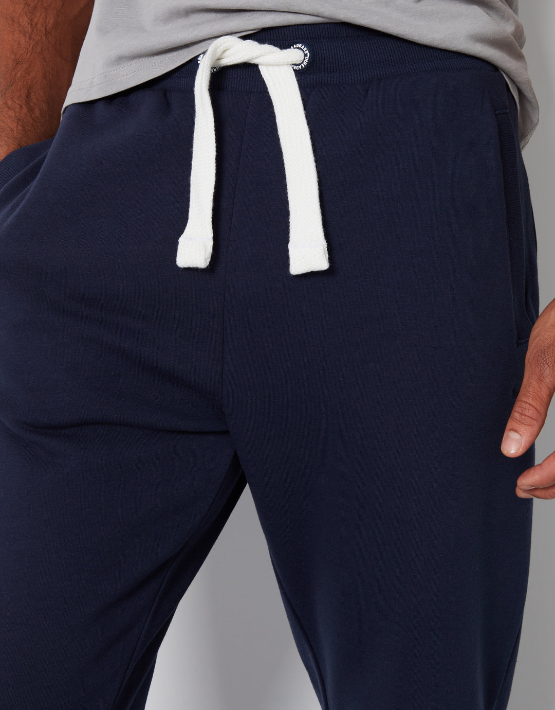 Navy Straight Leg Joggers