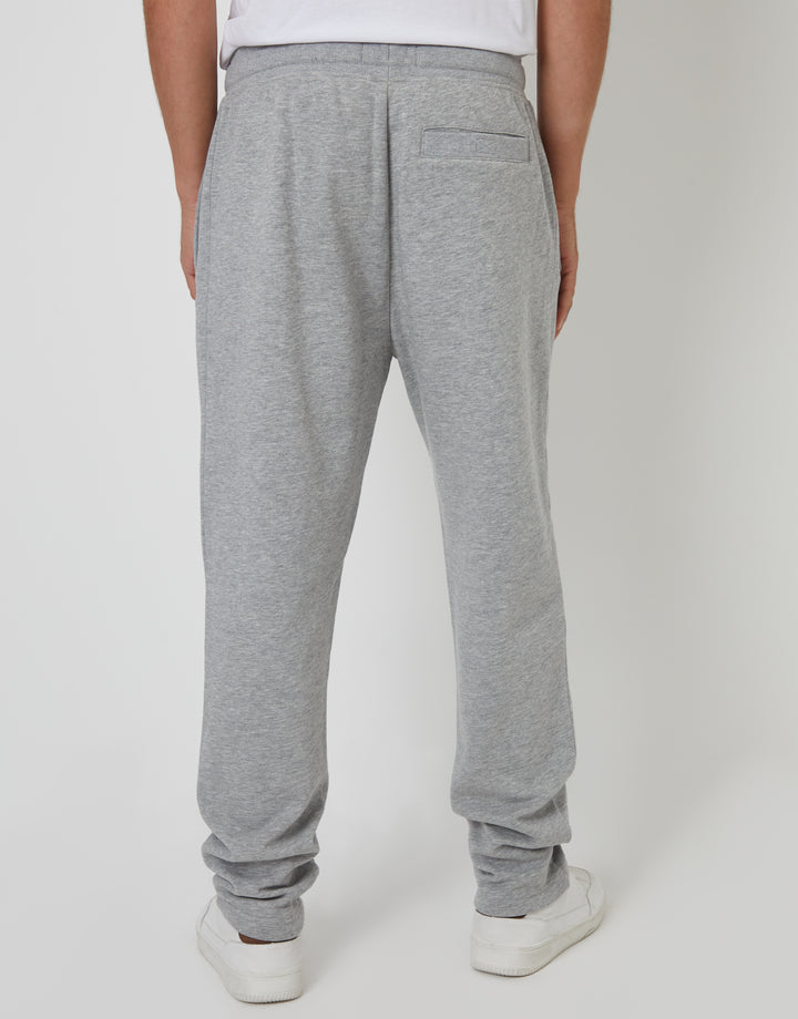 Grey Marl Straight Leg Joggers