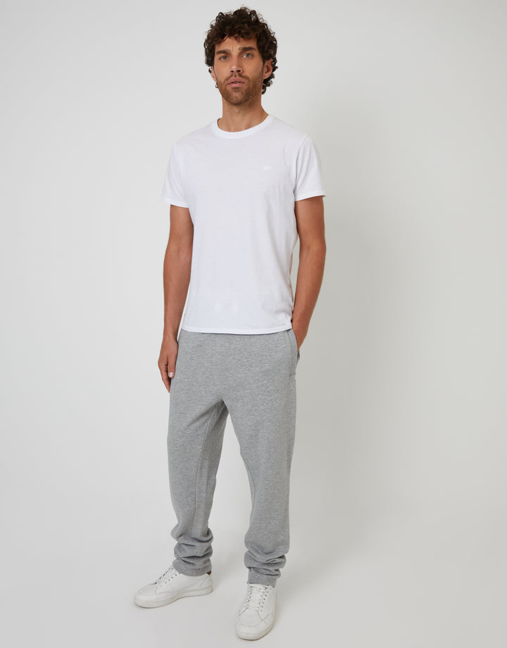 Grey Marl Straight Leg Joggers