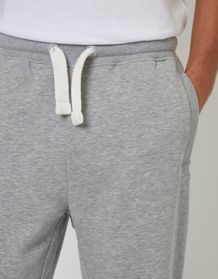 Grey Marl Straight Leg Joggers