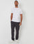 Straight Leg Joggers in Charcoal Grey Marl