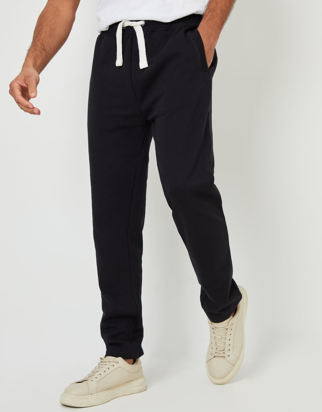 Threadbare Men's Black Straight Leg Joggers