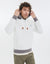 Ecru Marl Tonal Contrast Hoodie