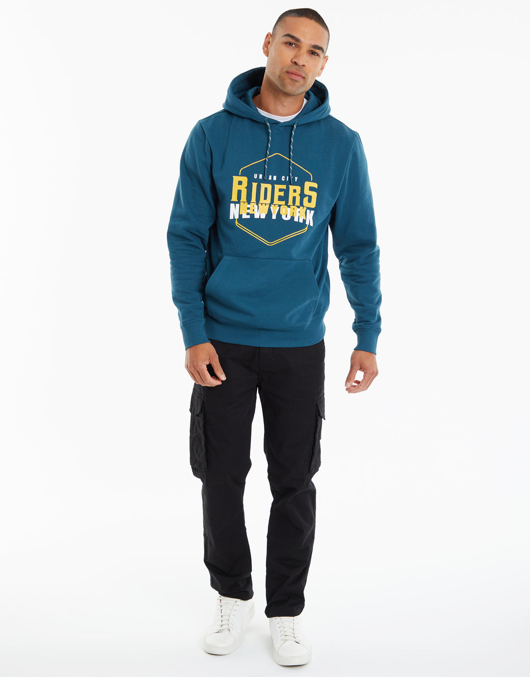 Ocean Blue New York Varsity Hoodie