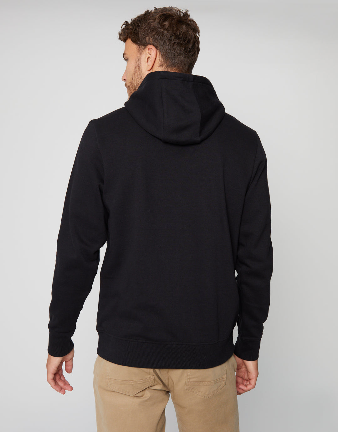 Black Vintage Graphic Hoodie
