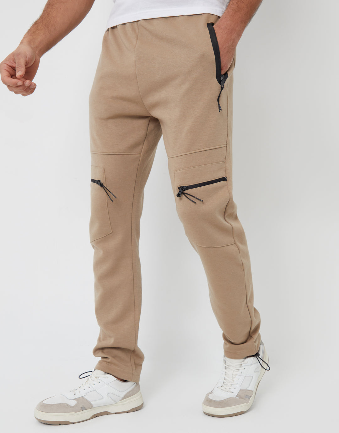 Stone Utility Style Cargo Joggers