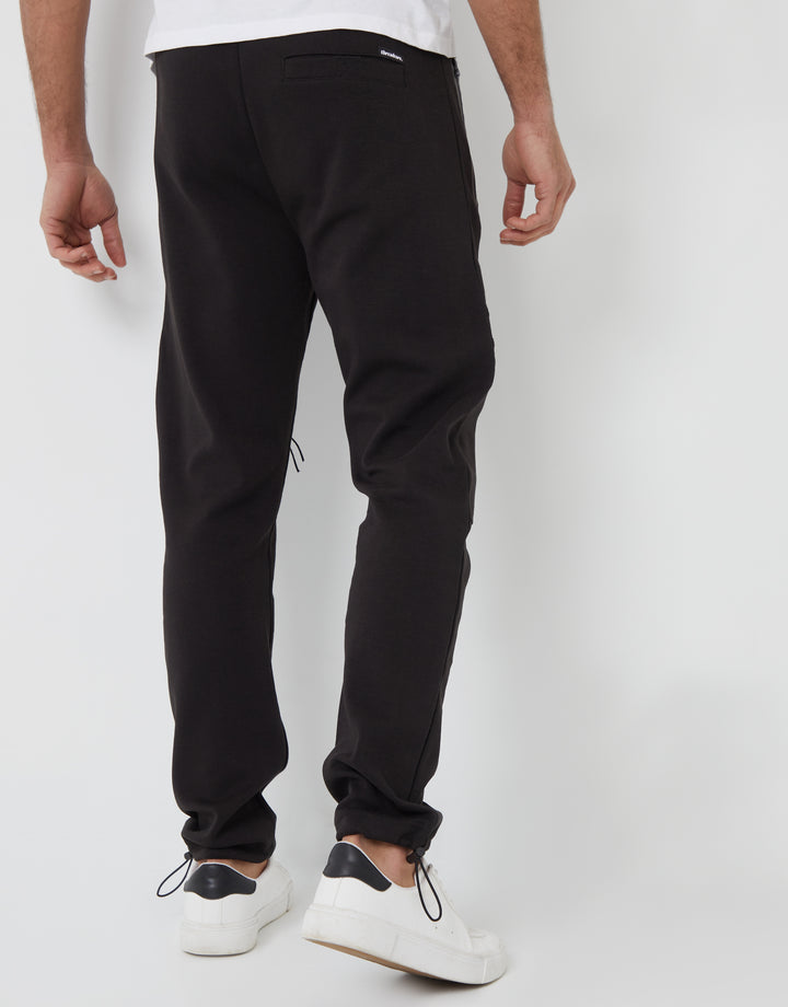 Black Utility Style Cargo Joggers