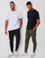 Black & Khaki Cargo Style Joggers (2 Pack)