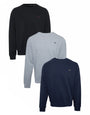 Dark Mix Crew Neck Sweatshirts (3 Pack)