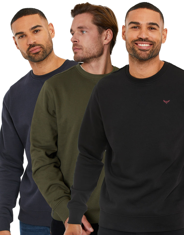 Assorted Crew Neck Sweatshirts (3 Pack)