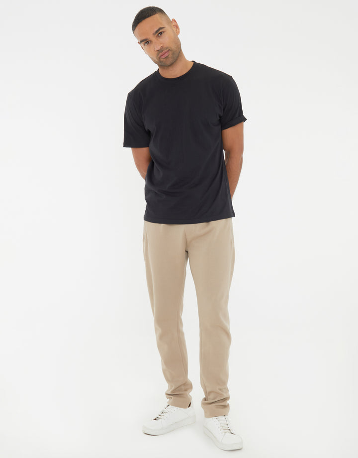 Stone Pique Open Hem Joggers
