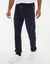 Navy Pique Open Hem Joggers