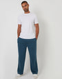 Blue Wide Leg Joggers