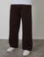 Chocolate Brown Wide Leg Joggers