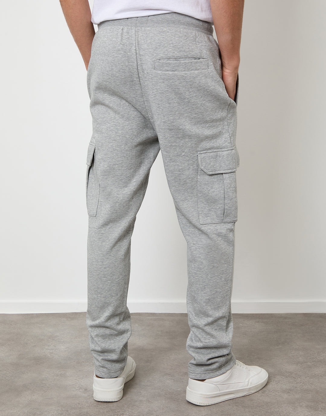 Black & Light Grey Cargo Joggers (2 Pack)