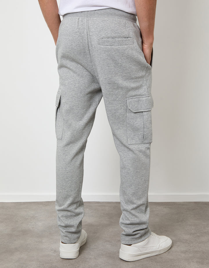 Black & Light Grey Cargo Joggers (2 Pack)