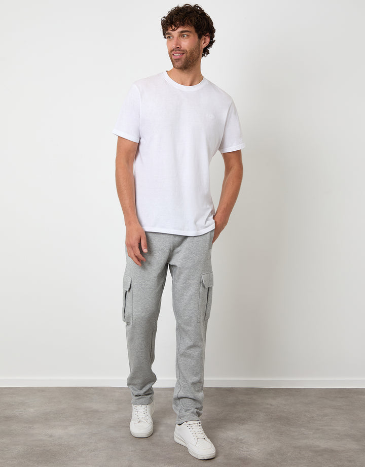 Black & Light Grey Cargo Joggers (2 Pack)