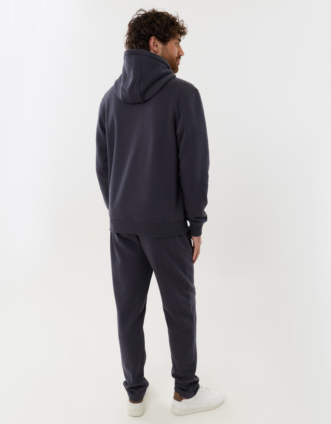 Cotton Rich Hoodie and Jogger Set in Charcoal