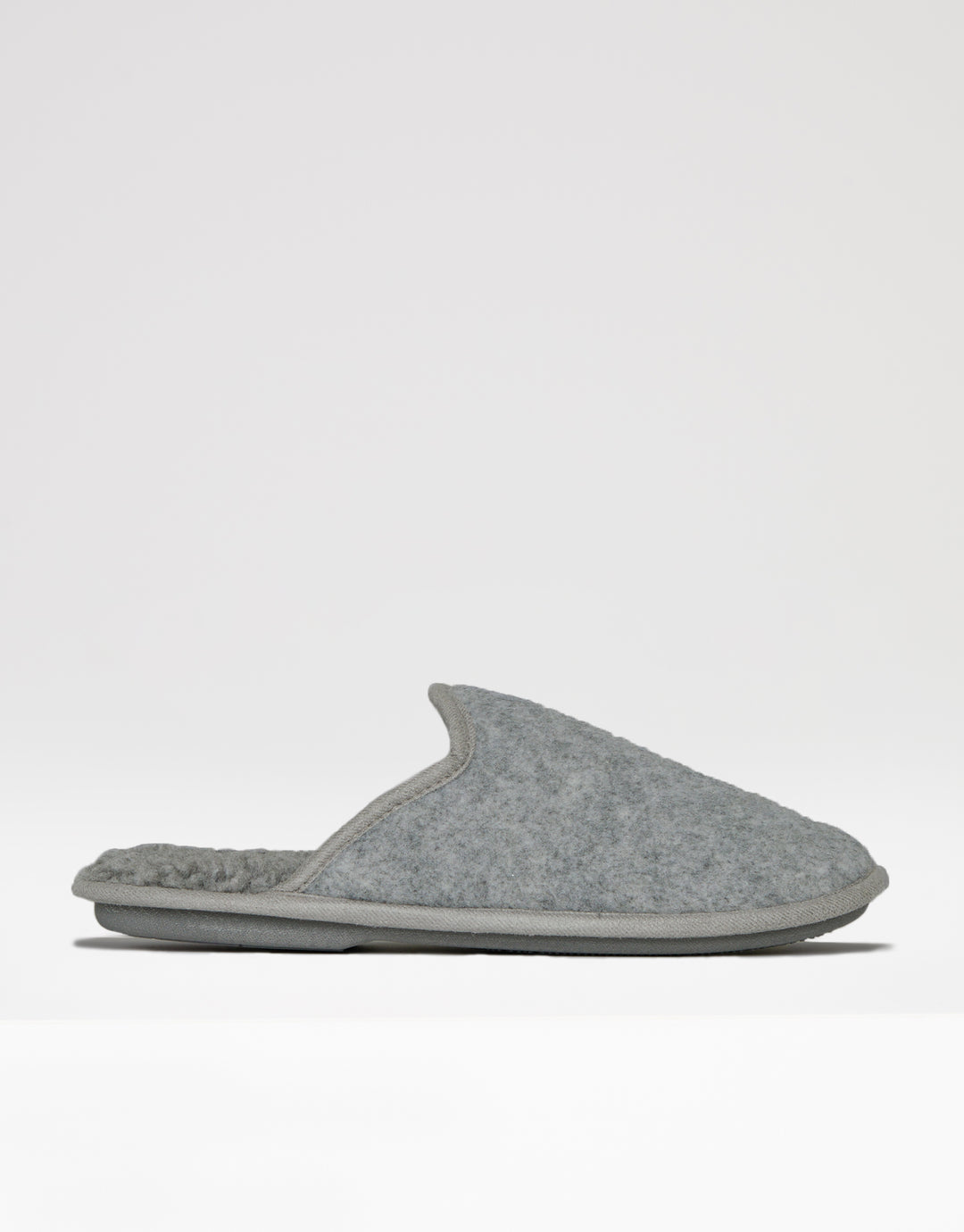 Borg Next Slippers Grey TOTES Icon Borg Cloud Swept Back Mule