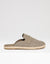 Taupe Faux Suede Penny Loafer Sandals