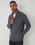Charcoal Grey Marl Shawl Cardigan