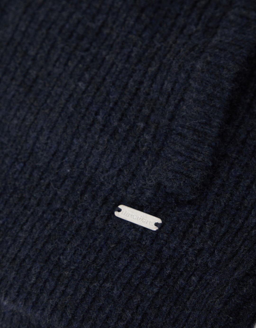 Navy Marl Shawl Cardigan