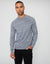 Grey Marl Crew Neck Knitted Jumper