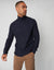 Navy Cable Knit Turtle Neck Jumper
