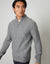 Grey Marl Cable Knit Quarter Zip Jumper