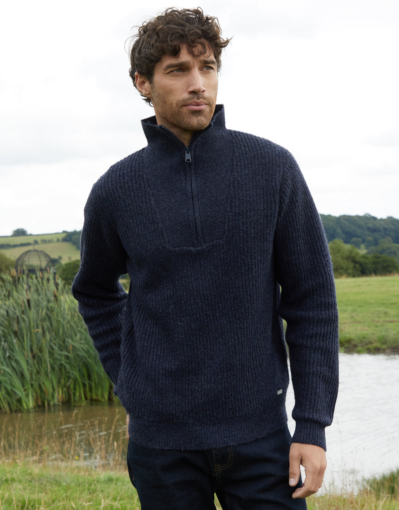TBMI07888DMensJumper14ZipBarnh
