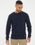 Navy Mini Cable Knit Crew Neck Jumper