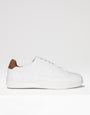 White Retro Classic Raised Sole Trainers