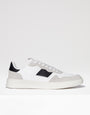 White Retro Panelled Trainers