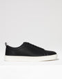 Black Smart Casual Court Trainers