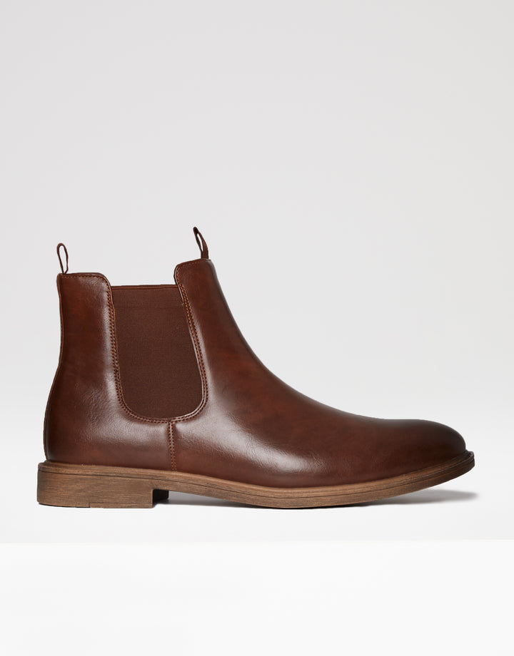 Brown Classic Chelsea Boots