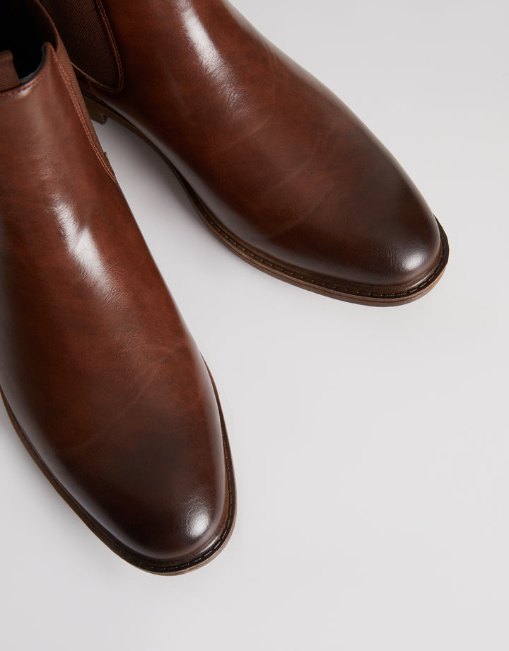Brown Classic Chelsea Boots