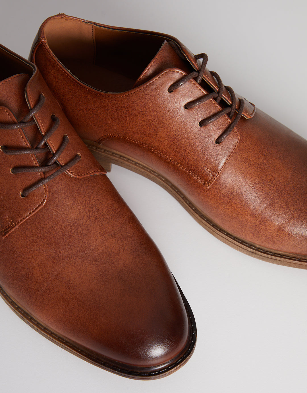 Brown Smart Derby Shoes