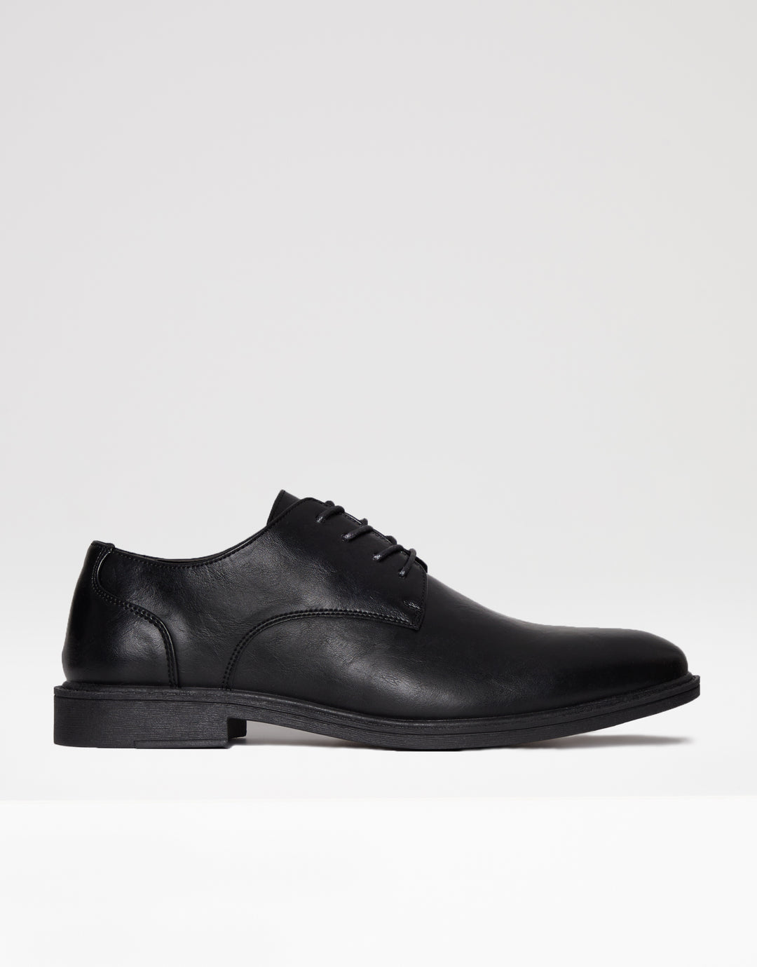 Black Smart Derby Shoes