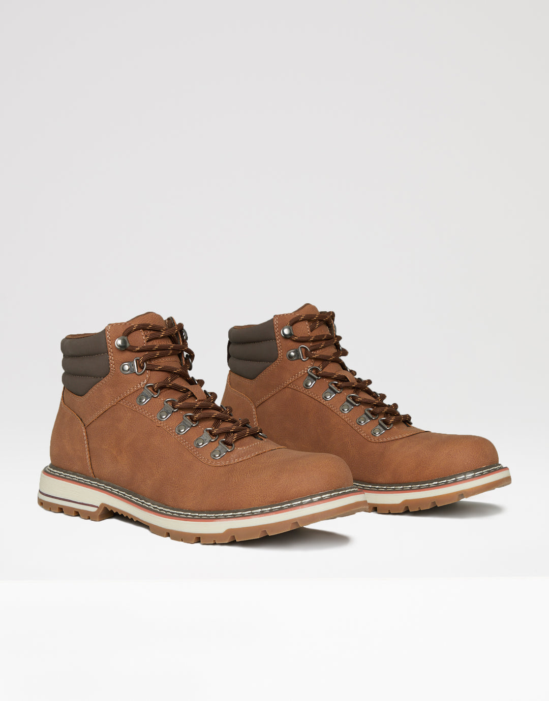 Tan Brown Classic Lace Up Chukka Boots