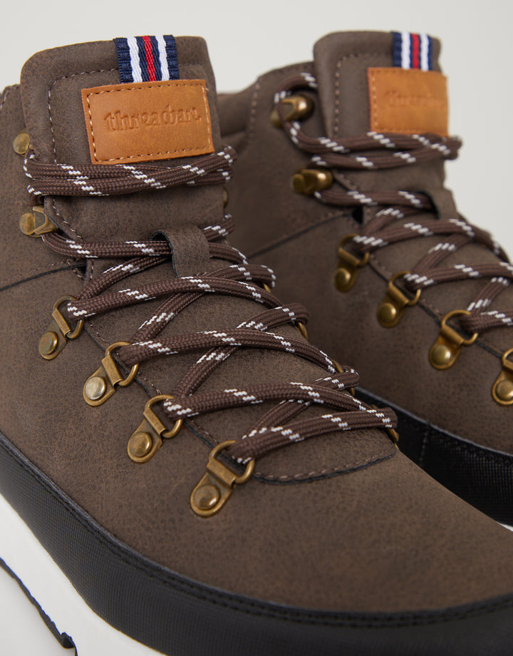 Brown Essential Hiker Boots