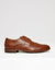 Tan Brown Faux Leather Brogues