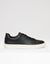 Black PU Court Trainers