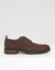 Brown Faux Suede Derby Shoes