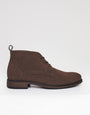 Brown Faux Suede Chukka Boots