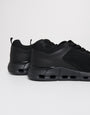 Textured Slip On Trainers in Black