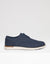 Navy Faux Suede Derby Shoes
