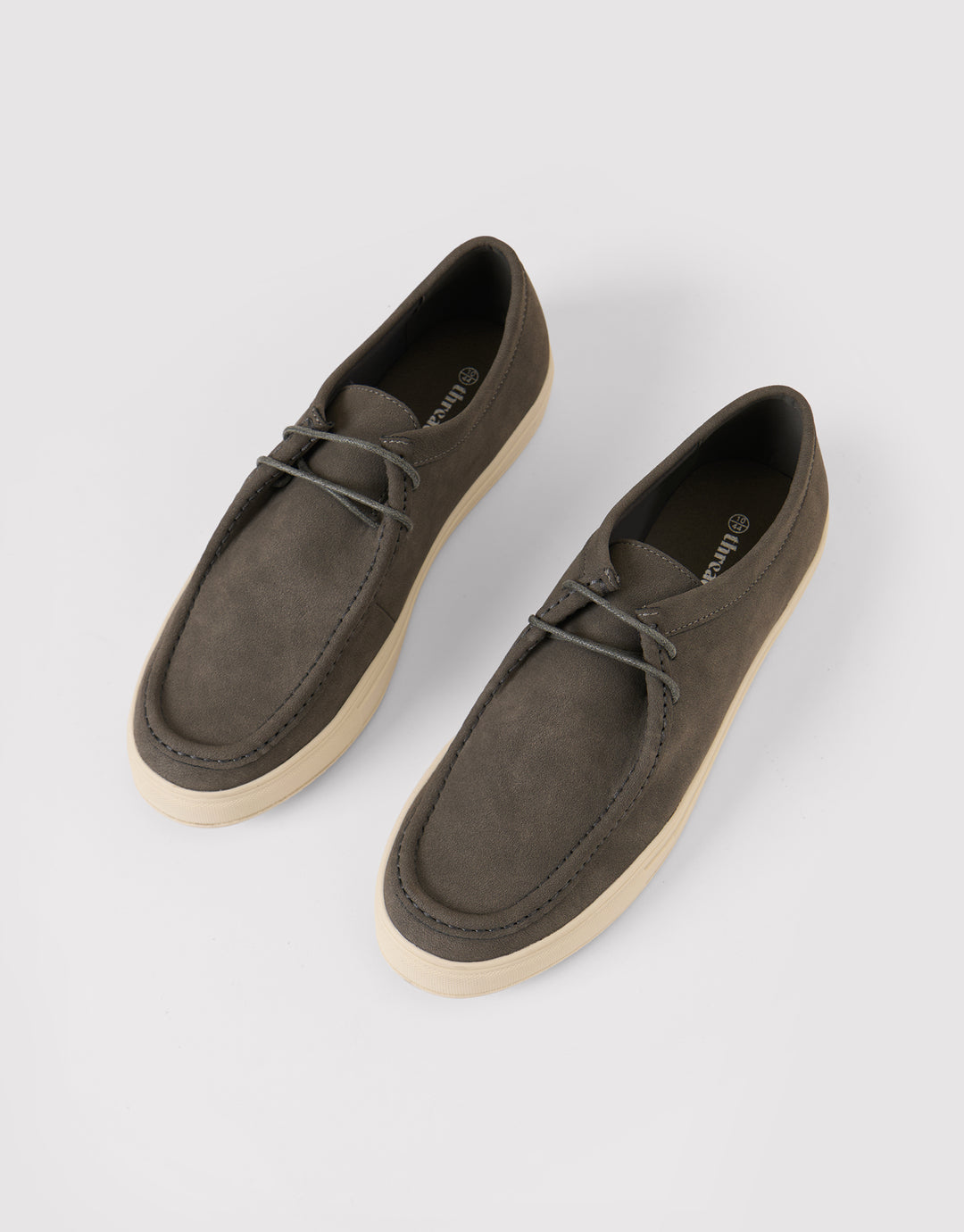 Casual Lace Up Trainers in Grey