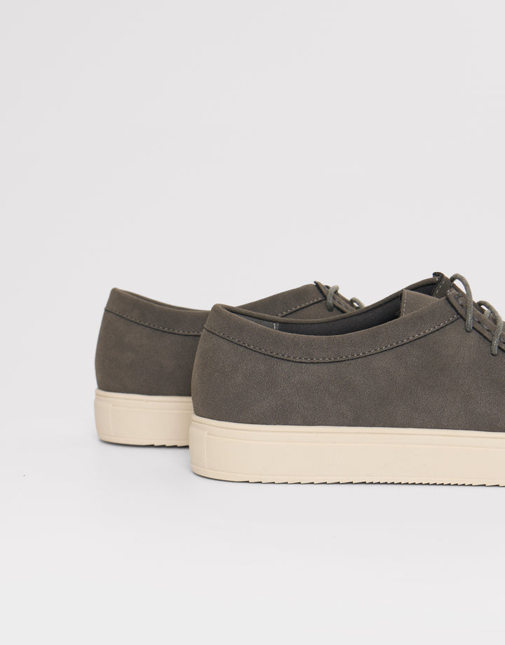 Casual Lace Up Trainers in Grey