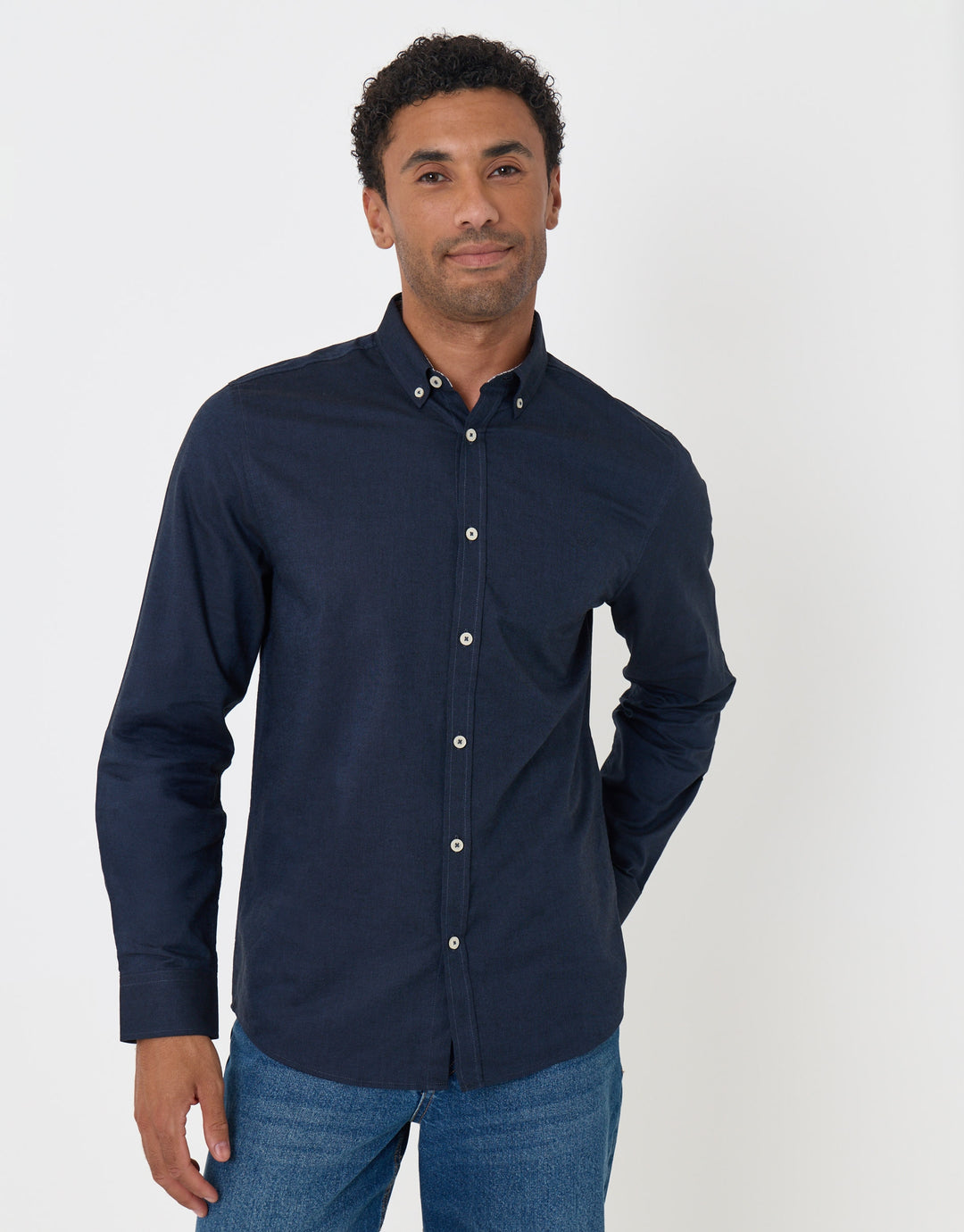 The Classic Cotton Oxford Shirt in Blue